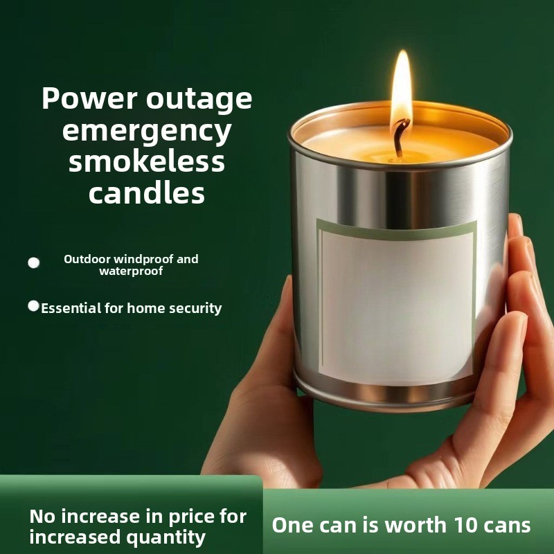 Silk Candle - Аварийные свечи для предотвращения бедствий, бездымные,