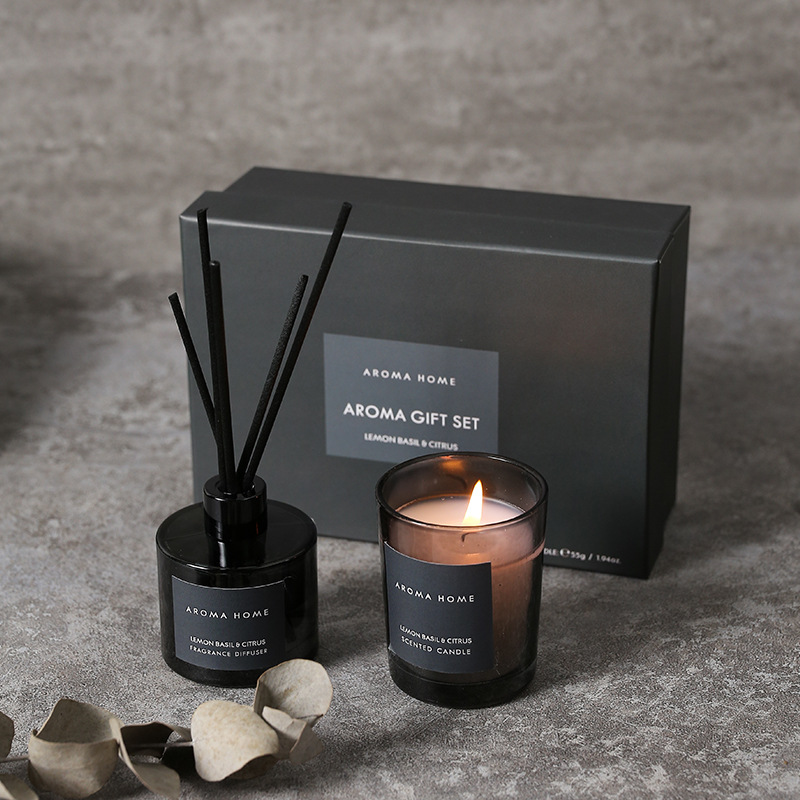 2Pcs подарочный набор ароматер – обзор и цена Candle Containers