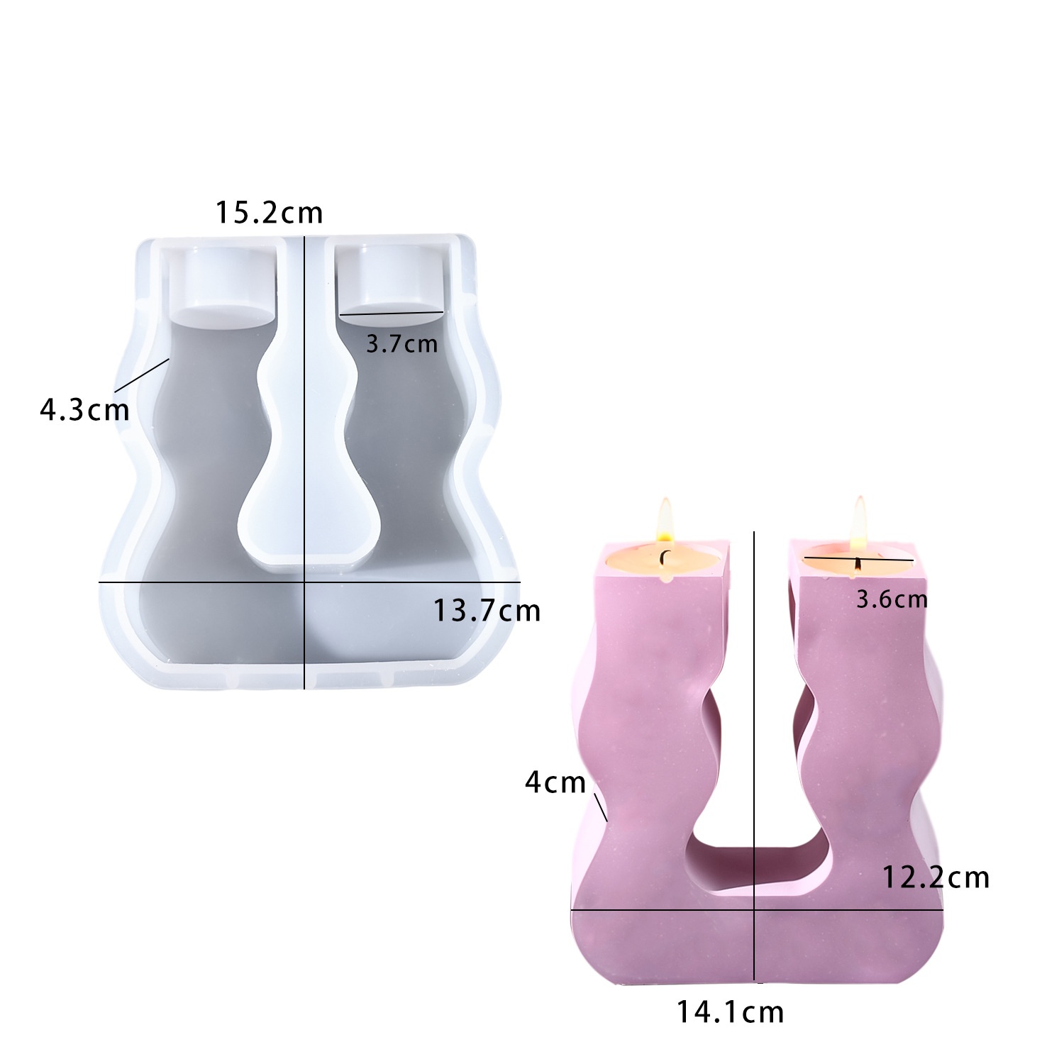 Силиконовая форма для изготовл – обзор и цена Candle Molds