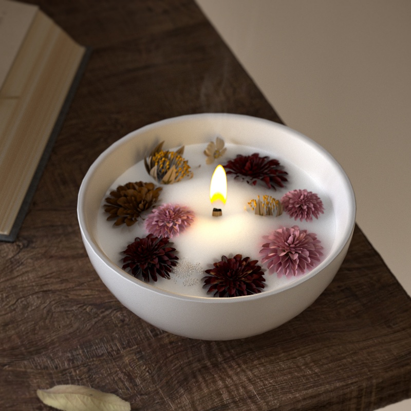 Круглая чаша для свечей, бетон – обзор и цена Candle Containers